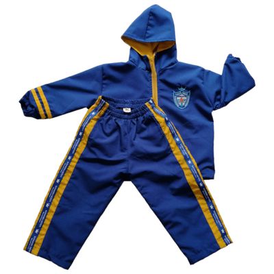 Sudadera Kindergarten Howard Gardner Azul Amarillo Chaqueta Pantalon